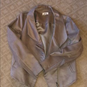 Helmut Lang drape tan jacket